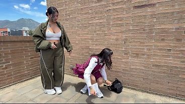 Sweet Asian slut suck and fucks by dick in home